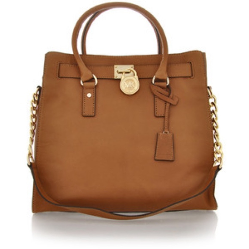 Michael Kors Hamilton leather bag